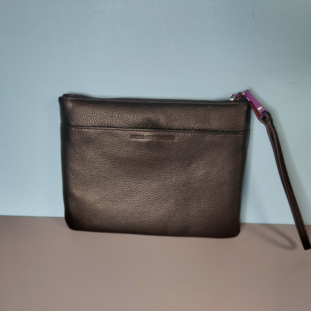 Aimee Kestenberg Black Clutch Purse - Picture 10 of 11